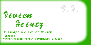 vivien heintz business card